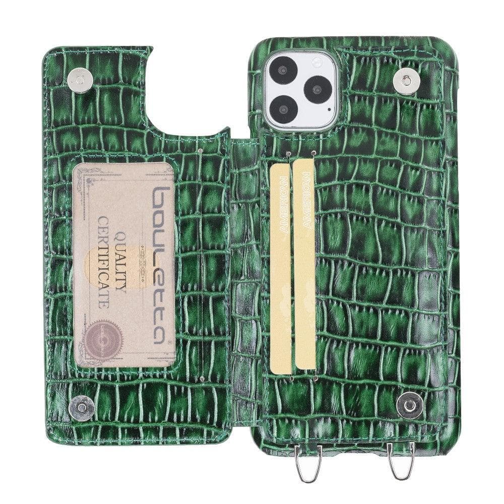 Bouletta Saff iPhone 11 Leather Case with Crossbody Strap - Bouletta