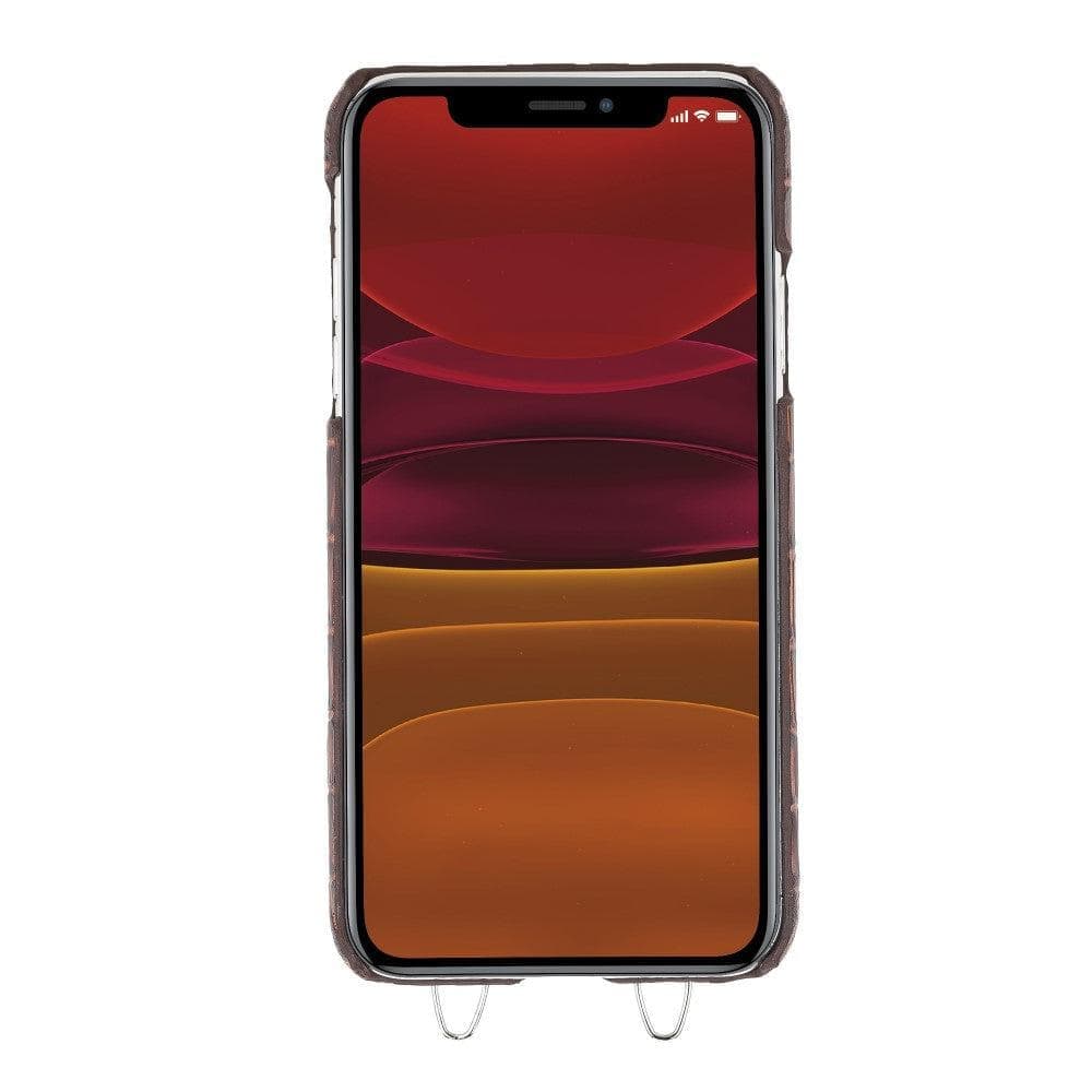 Bouletta Saff iPhone 11 Leather Case with Crossbody Strap - Bouletta