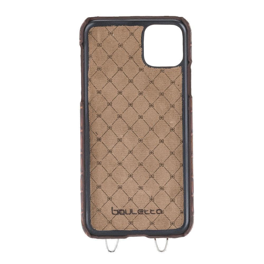Bouletta Saff iPhone 11 Leather Case with Crossbody Strap - Bouletta