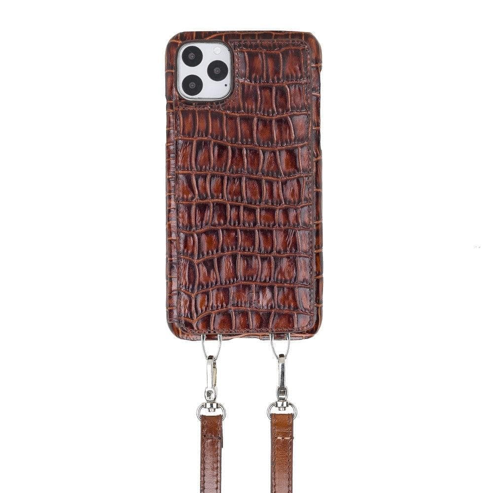 Bouletta Saff iPhone 11 Leather Case with Crossbody Strap - Bouletta