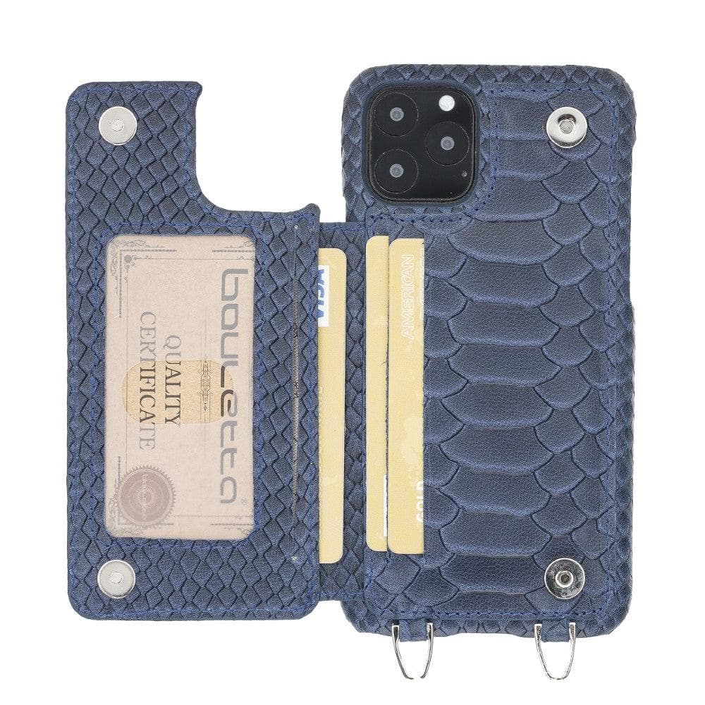 Bouletta Saff iPhone 11 Leather Case with Crossbody Strap - Bouletta