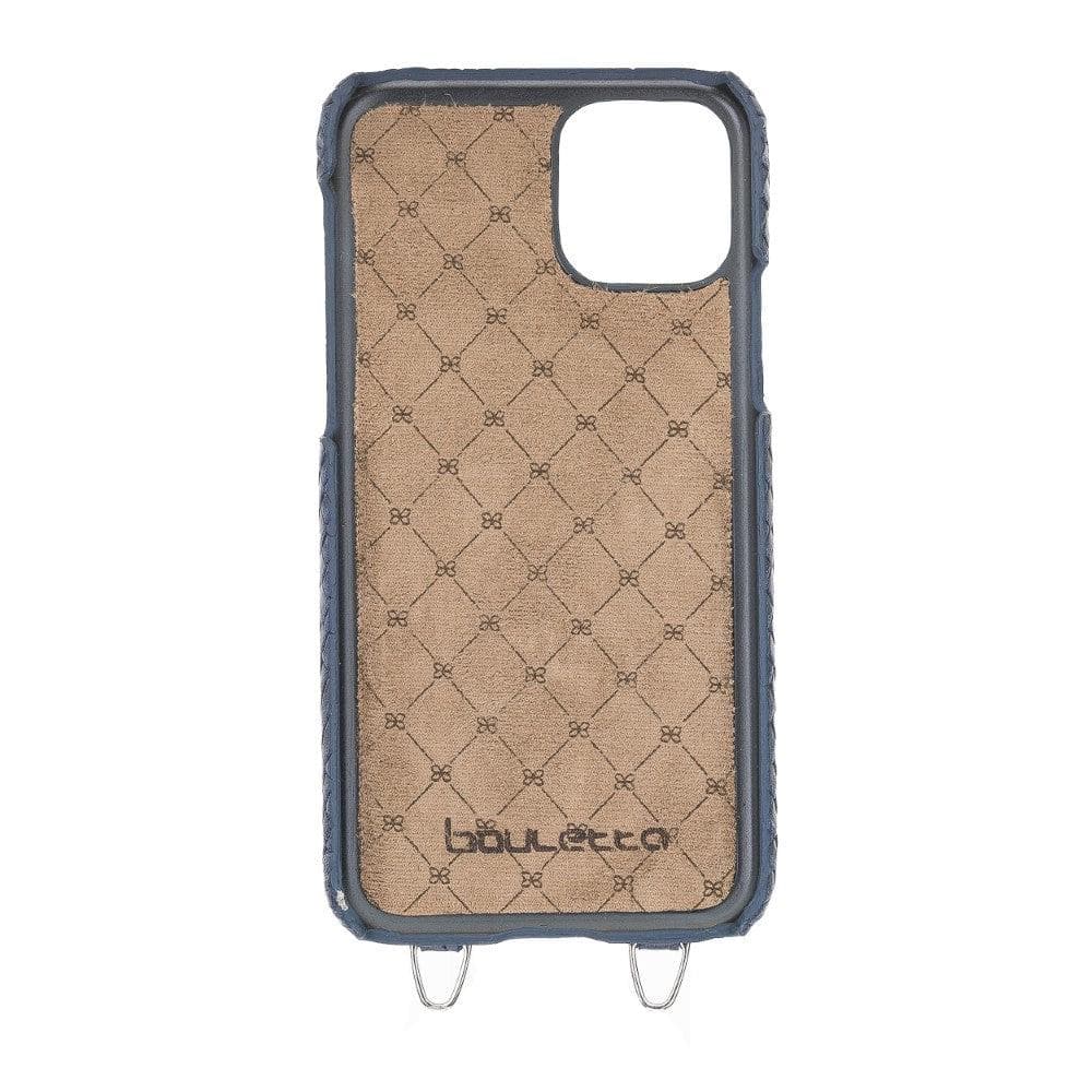 Bouletta Saff iPhone 11 Leather Case with Crossbody Strap - Bouletta