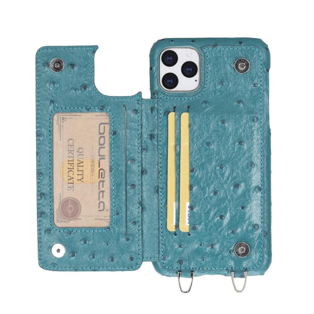 Bouletta Saff iPhone 11 Leather Case with Crossbody Strap - Bouletta