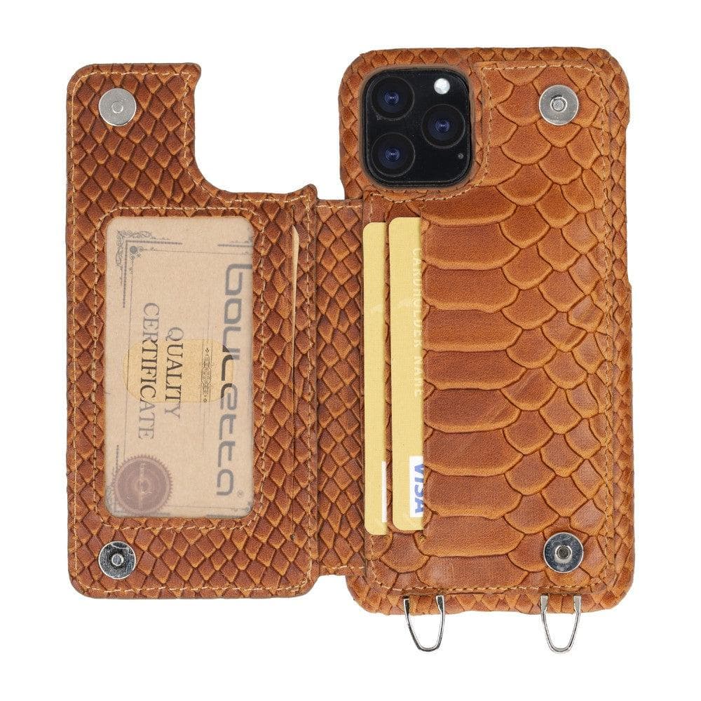Bouletta Saff iPhone 11 Leather Case with Crossbody Strap - Bouletta