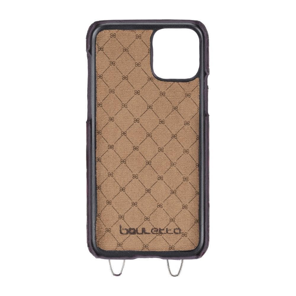 Bouletta Saff iPhone 11 Leather Case with Crossbody Strap - Bouletta