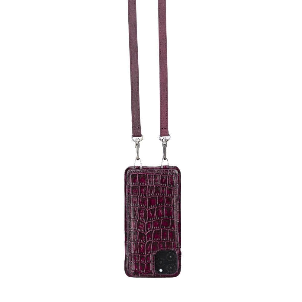 Bouletta Saff iPhone 11 Leather Case with Crossbody Strap - Bouletta
