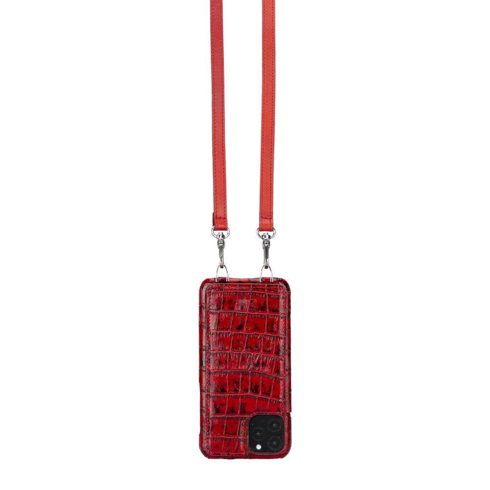 Bouletta Saff iPhone 11 Leather Case with Crossbody Strap - Bouletta