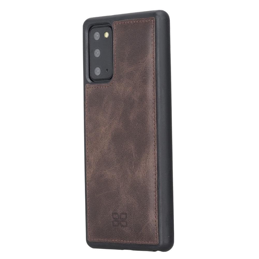 Bouletta Flex Cover Leather Samsung Note 20 Ultra Case Dark Brown