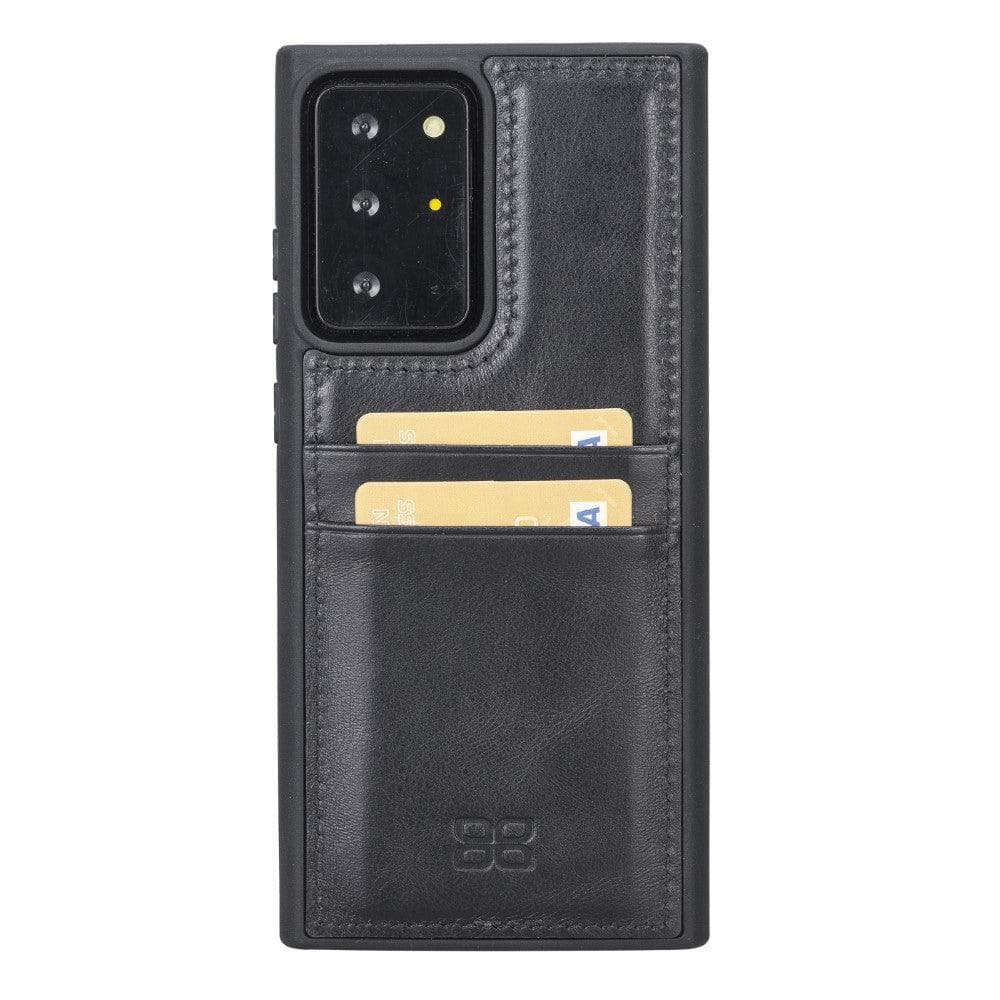 Bouletta Flex Cover Leather Samsung Galaxy Note 20 Case with Card Holder Black