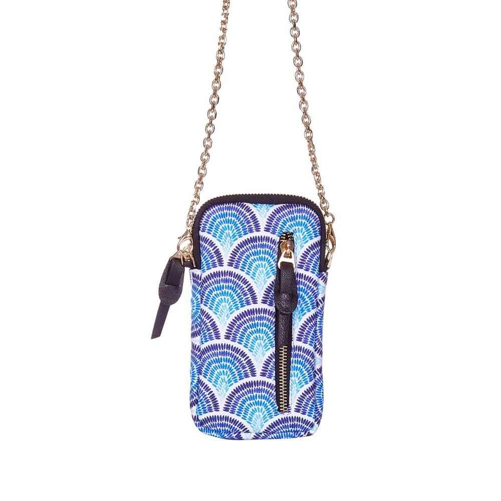 BloominBag Calm Waves Cell Phone Crossbody Bag