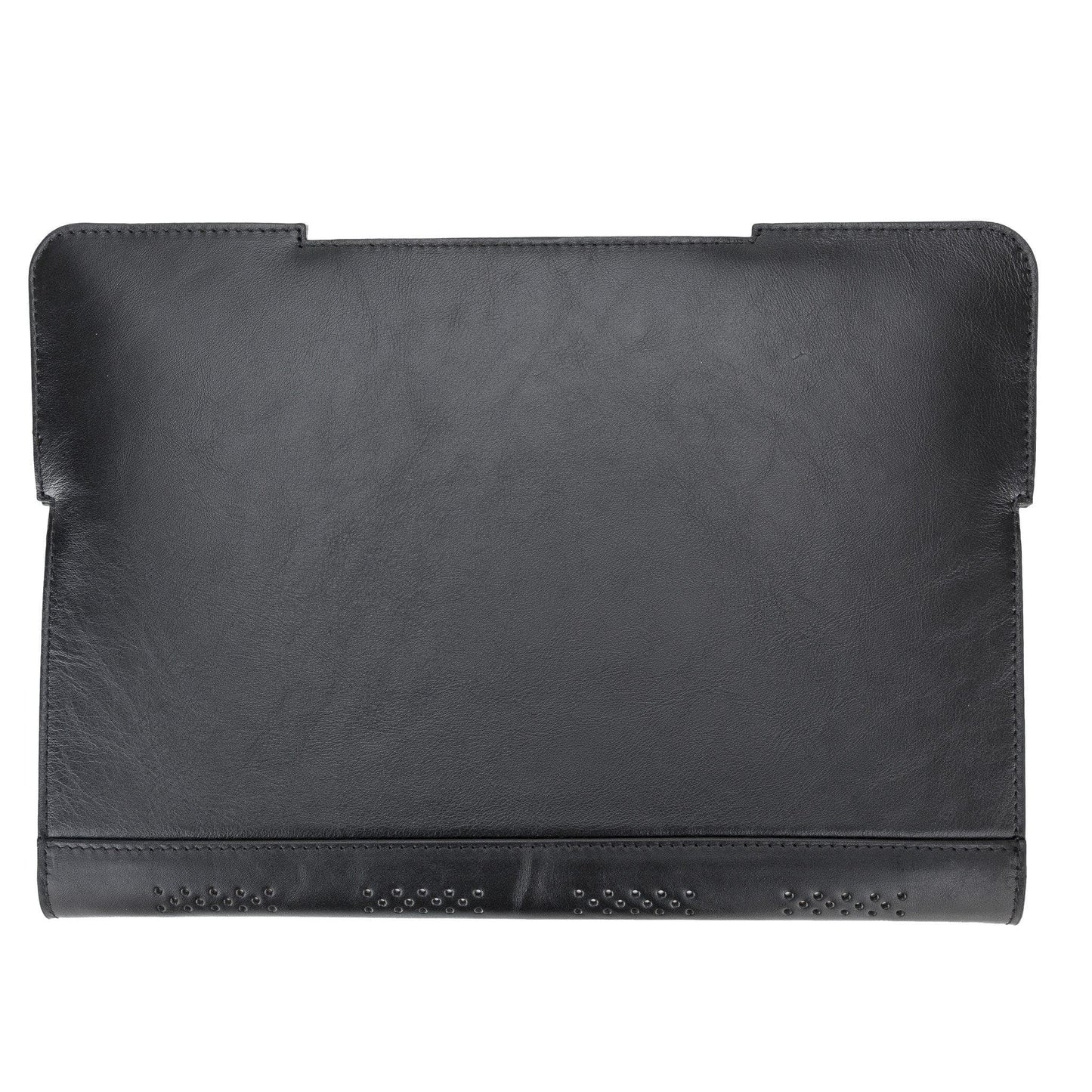 Bayelon Chester Genuine Leather MacBook Pro Sleeve (13"-16") Black