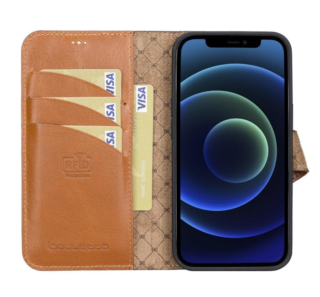 Bayelon Magic iPhone 13 Series Detachable Leather Wallet Case - MW