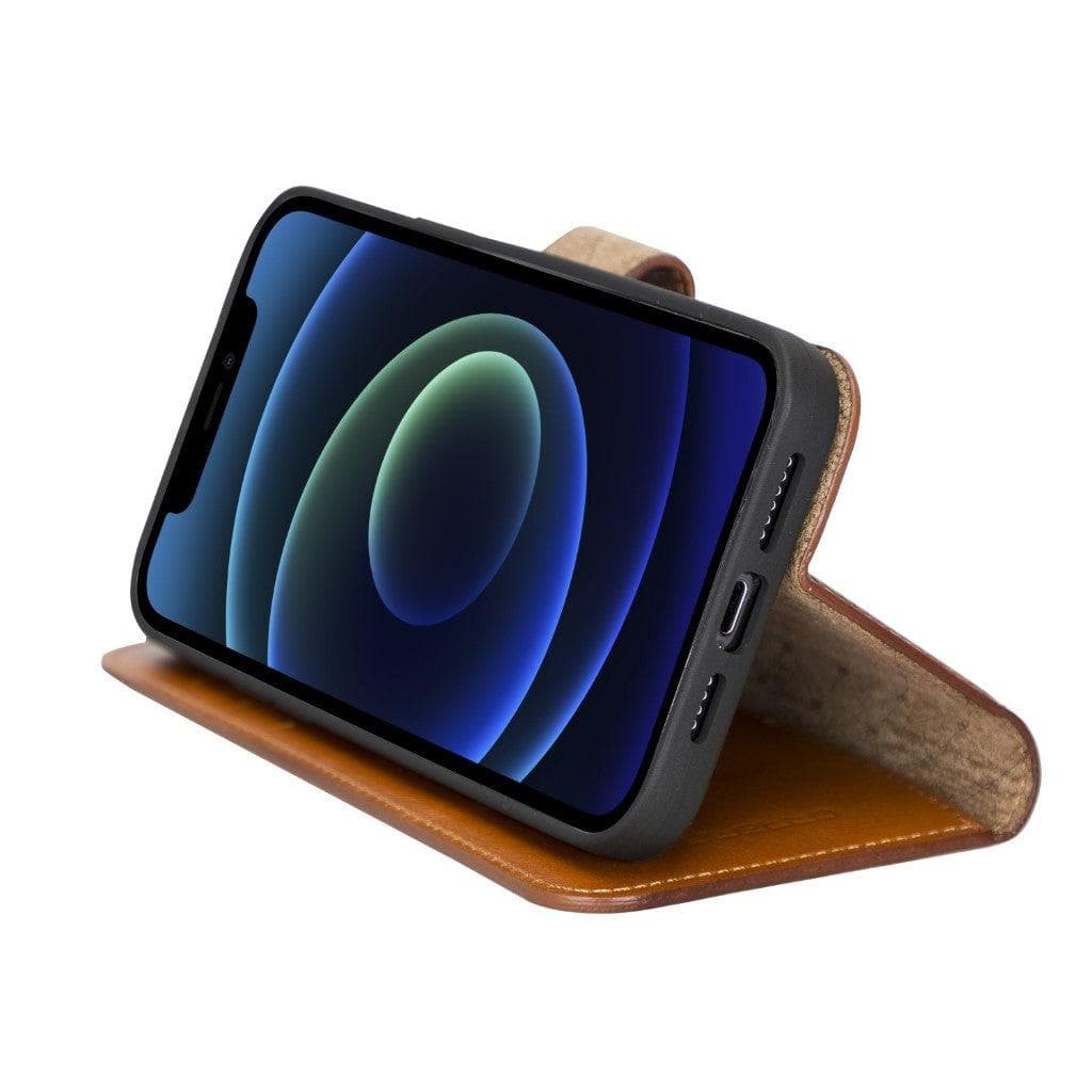 Bayelon Magic iPhone 13 Series Detachable Leather Wallet Case - MW