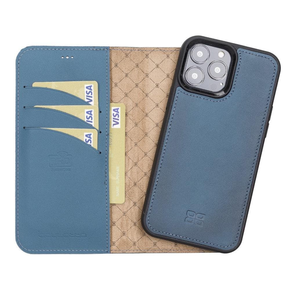 Bayelon Magic iPhone 13 Series Detachable Leather Wallet Case - MW