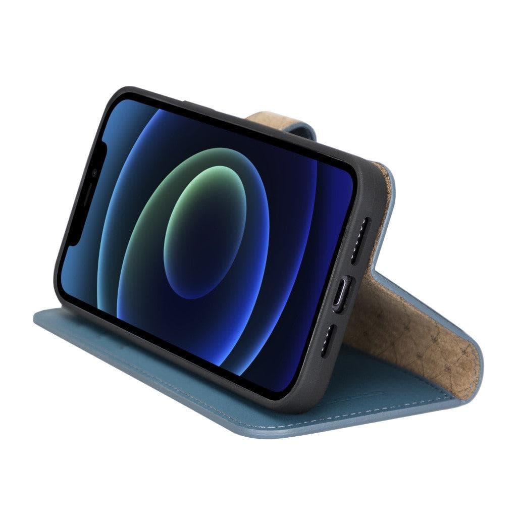 Bayelon Magic iPhone 13 Series Detachable Leather Wallet Case - MW