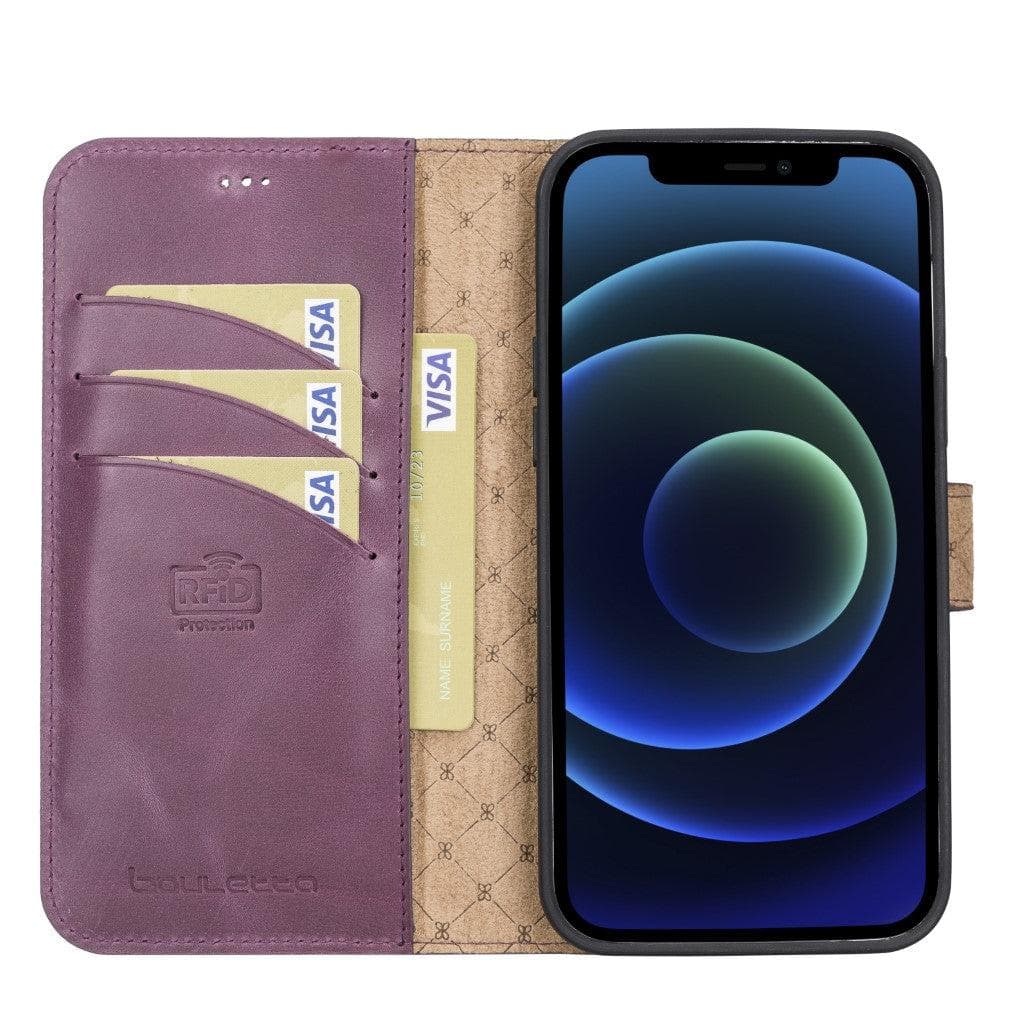 Bayelon Magic iPhone 13 Series Detachable Leather Wallet Case - MW