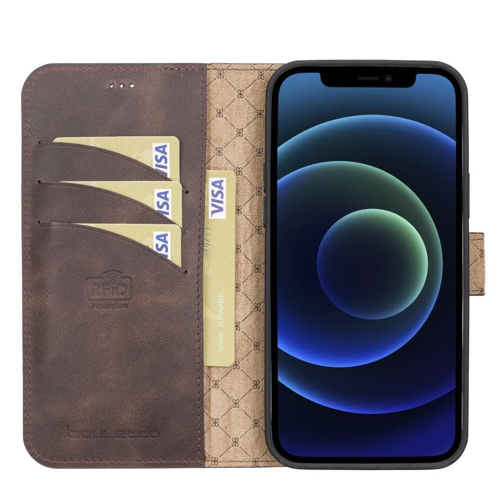 Bayelon Magic iPhone 13 Series Detachable Leather Wallet Case - MW