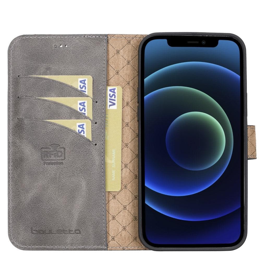 Bayelon Magic iPhone 13 Series Detachable Leather Wallet Case - MW