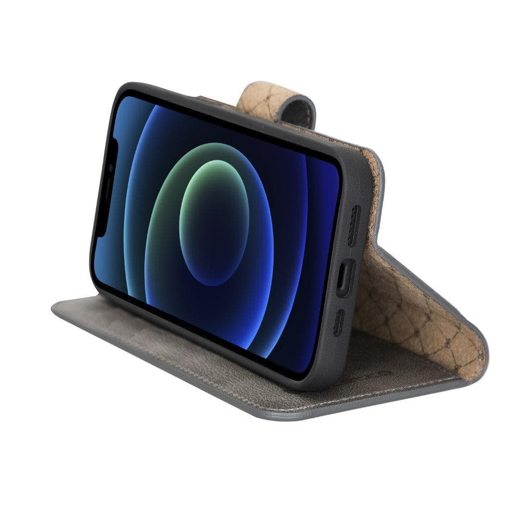 Bayelon Magic iPhone 13 Series Detachable Leather Wallet Case - MW