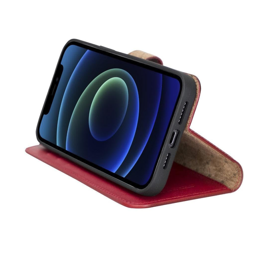 Bayelon Magic iPhone 13 Series Detachable Leather Wallet Case - MW