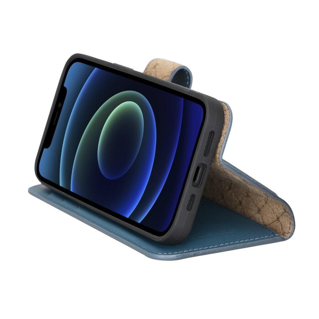 Bayelon Magic iPhone 13 Series Detachable Leather Wallet Case - MW