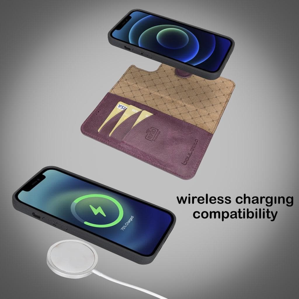 Bayelon Magic iPhone 13 Series Detachable Leather Wallet Case - MW