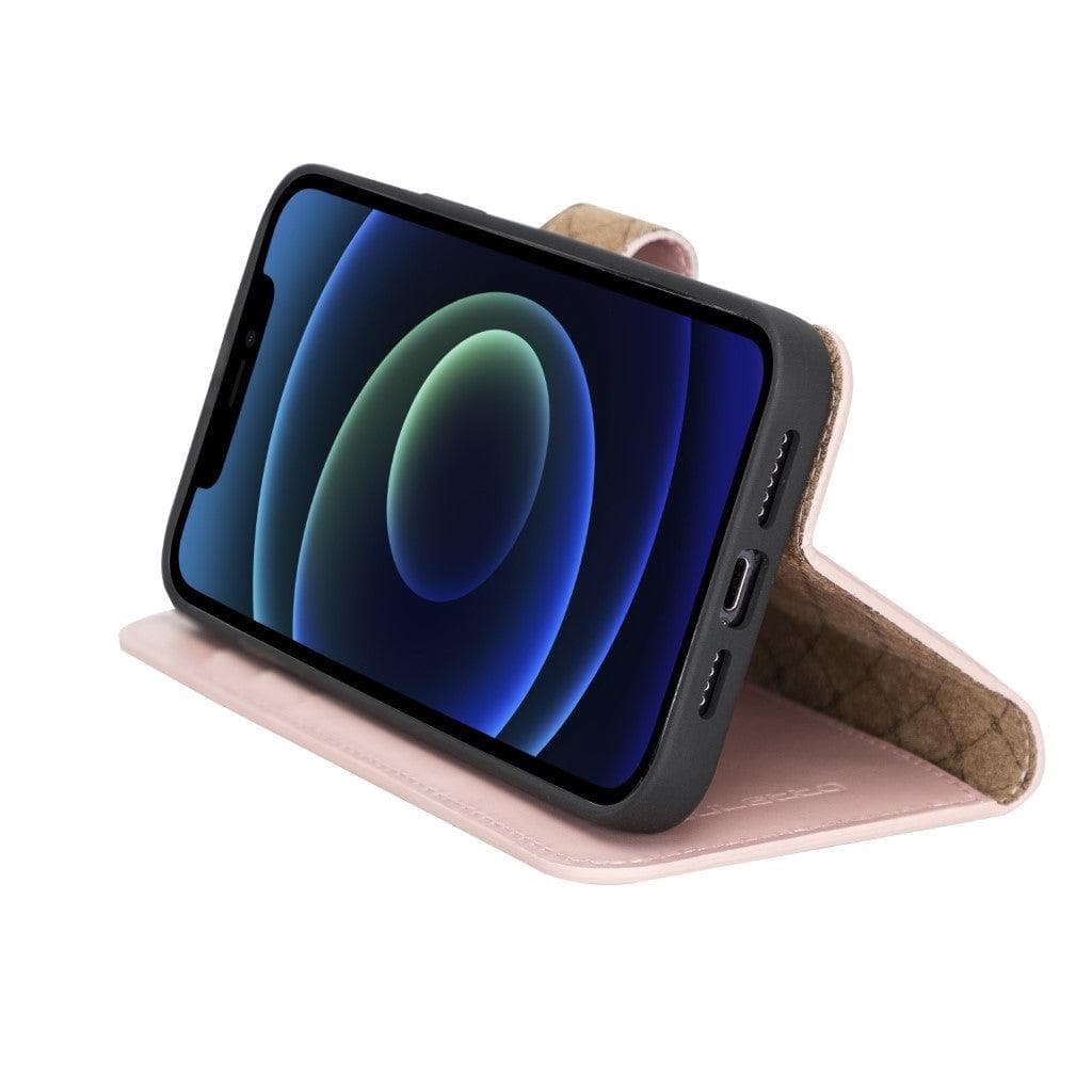 Bayelon Magic iPhone 13 Series Detachable Leather Wallet Case - MW