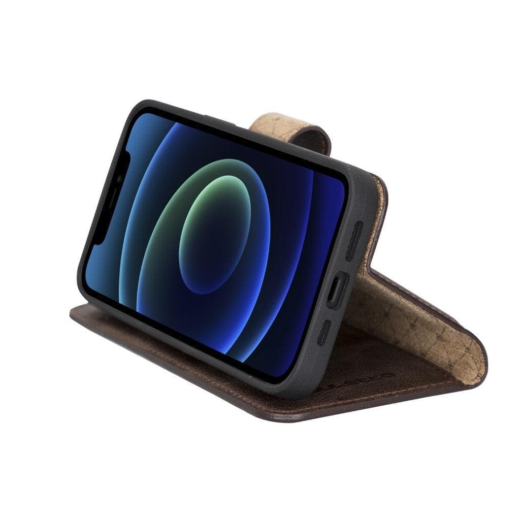 Bayelon Magic iPhone 13 Series Detachable Leather Wallet Case - MW