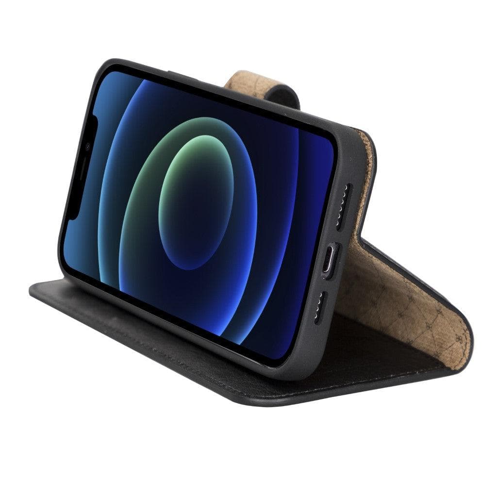 Bayelon Magic iPhone 13 Series Detachable Leather Wallet Case - MW