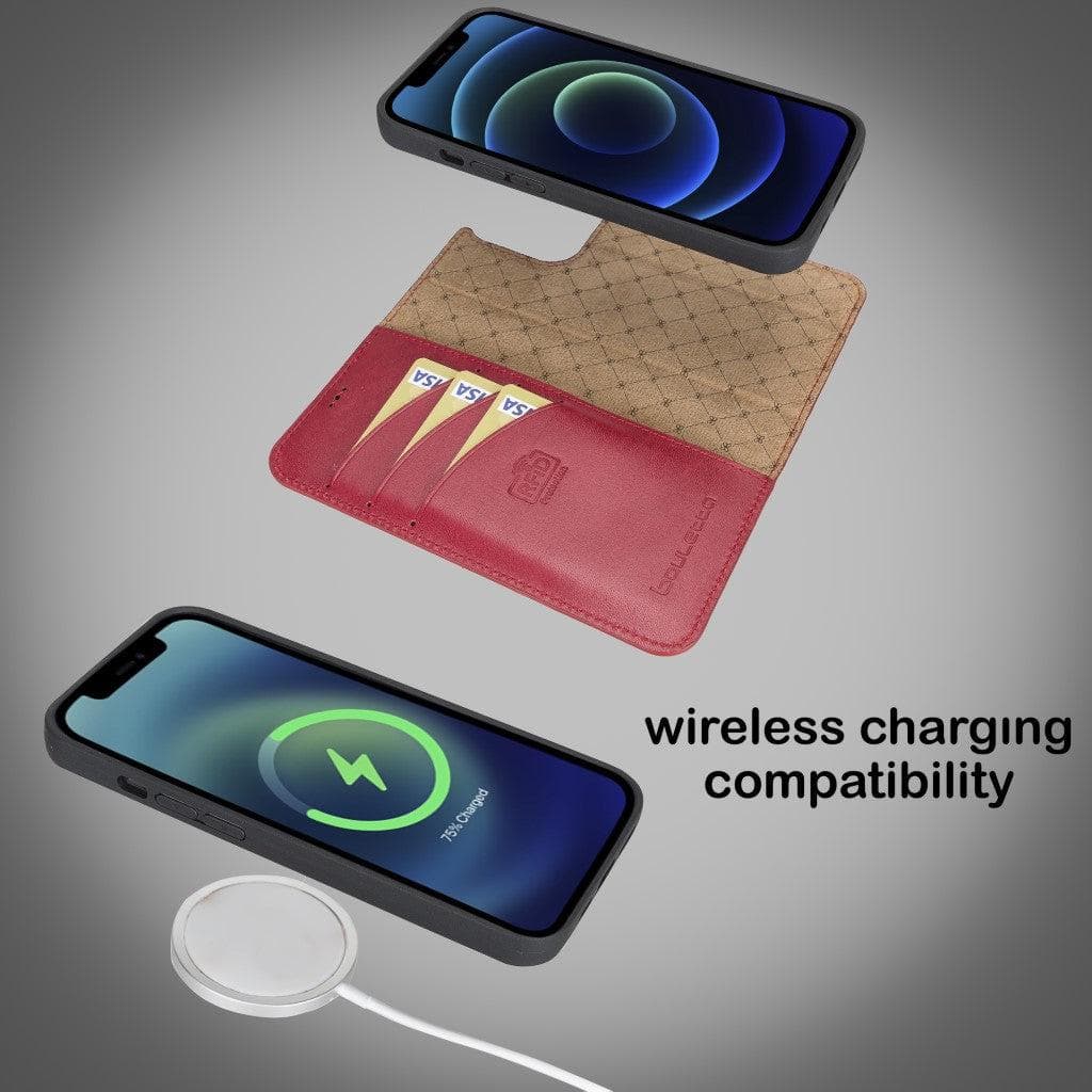 Bayelon Magic iPhone 13 Series Detachable Leather Wallet Case - MW