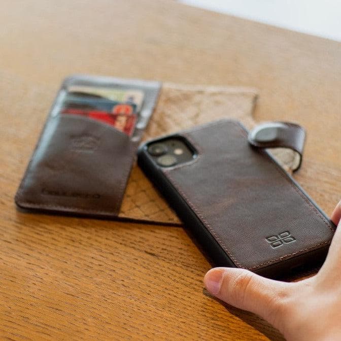 Bayelon Magic iPhone 13 Series Detachable Leather Wallet Case - MW
