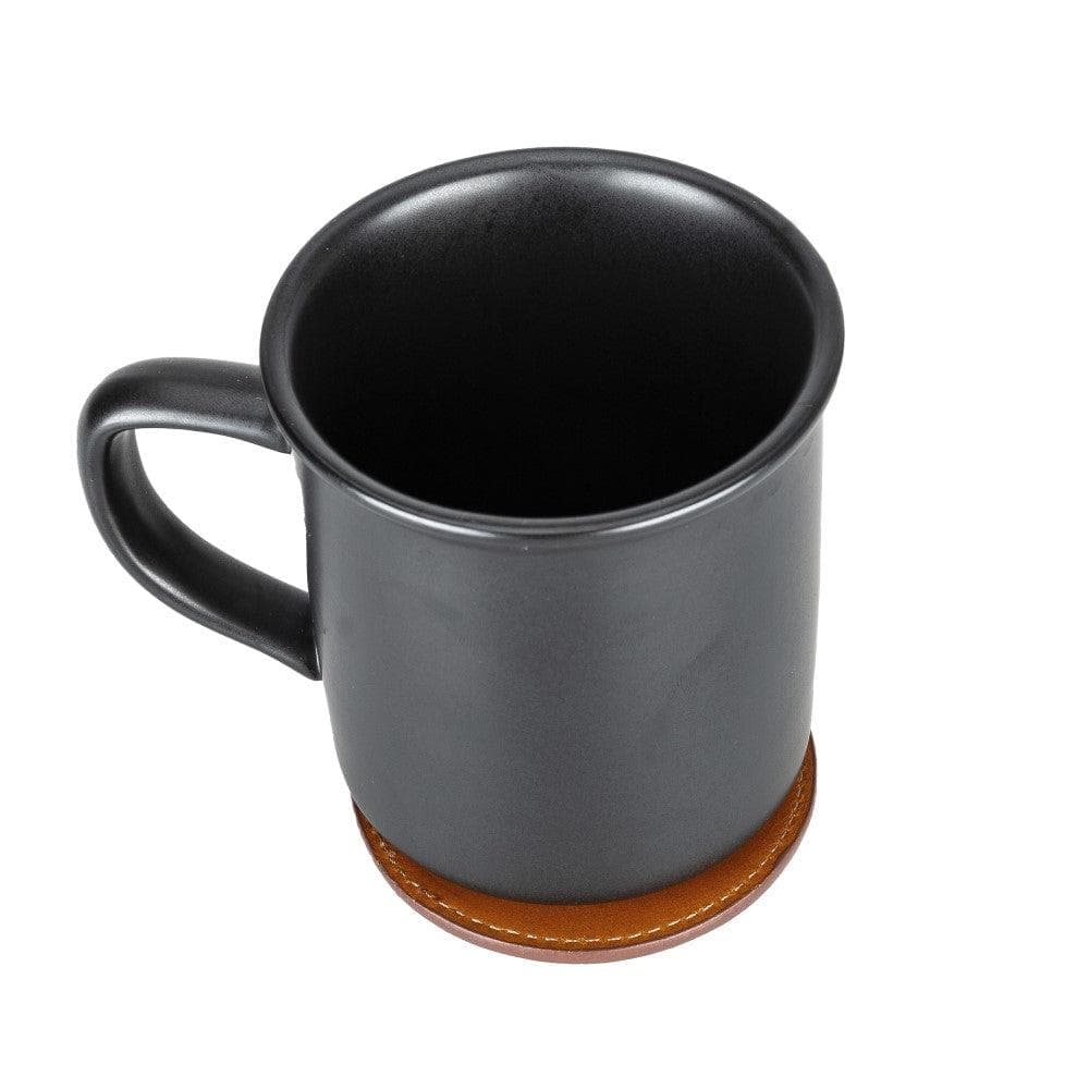 Bayelon Divine Leather Cup Coaster - Handmade Elegance