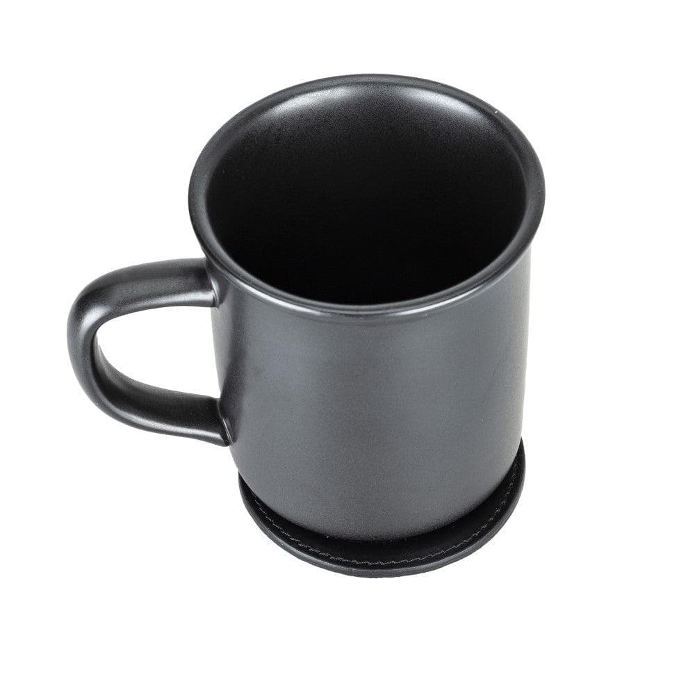 Bayelon Divine Leather Cup Coaster - Handmade Elegance