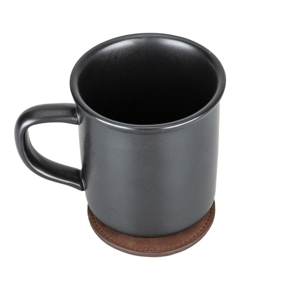 Bayelon Divine Leather Cup Coaster - Handmade Elegance