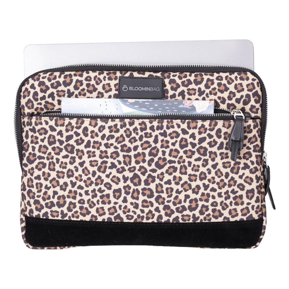 BloominBag Earthy Leopard 14 inch Laptop / MacBook Sleeve