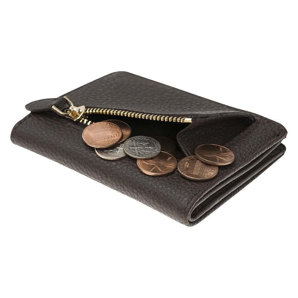 Bayelon Fabio Leather Men's Wallet with Zipper - Handmade Elegance