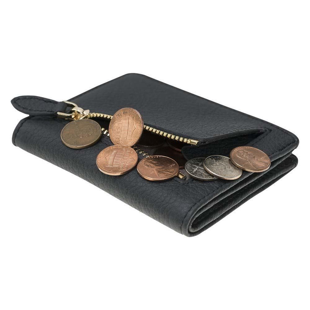 Bayelon Fabio Leather Men's Wallet with Zipper - Handmade Elegance