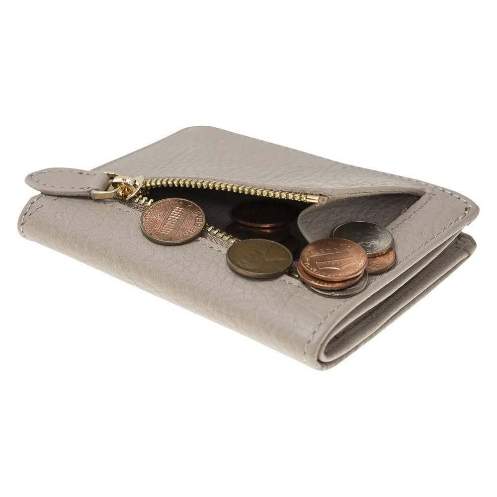 Bayelon Fabio Leather Men's Wallet with Zipper - Handmade Elegance