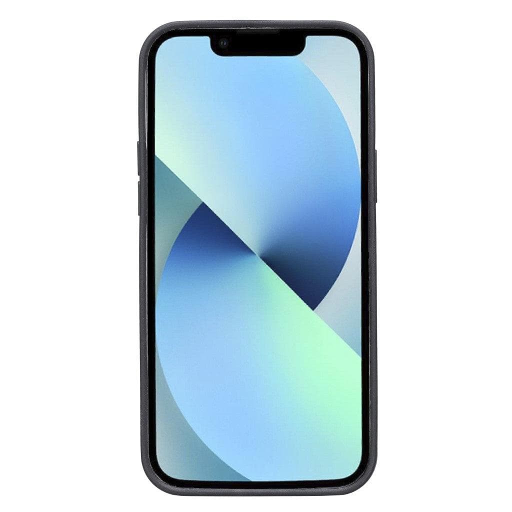 Bayelon Flex Cover Leather iPhone 13 Mini Case with Card Holder