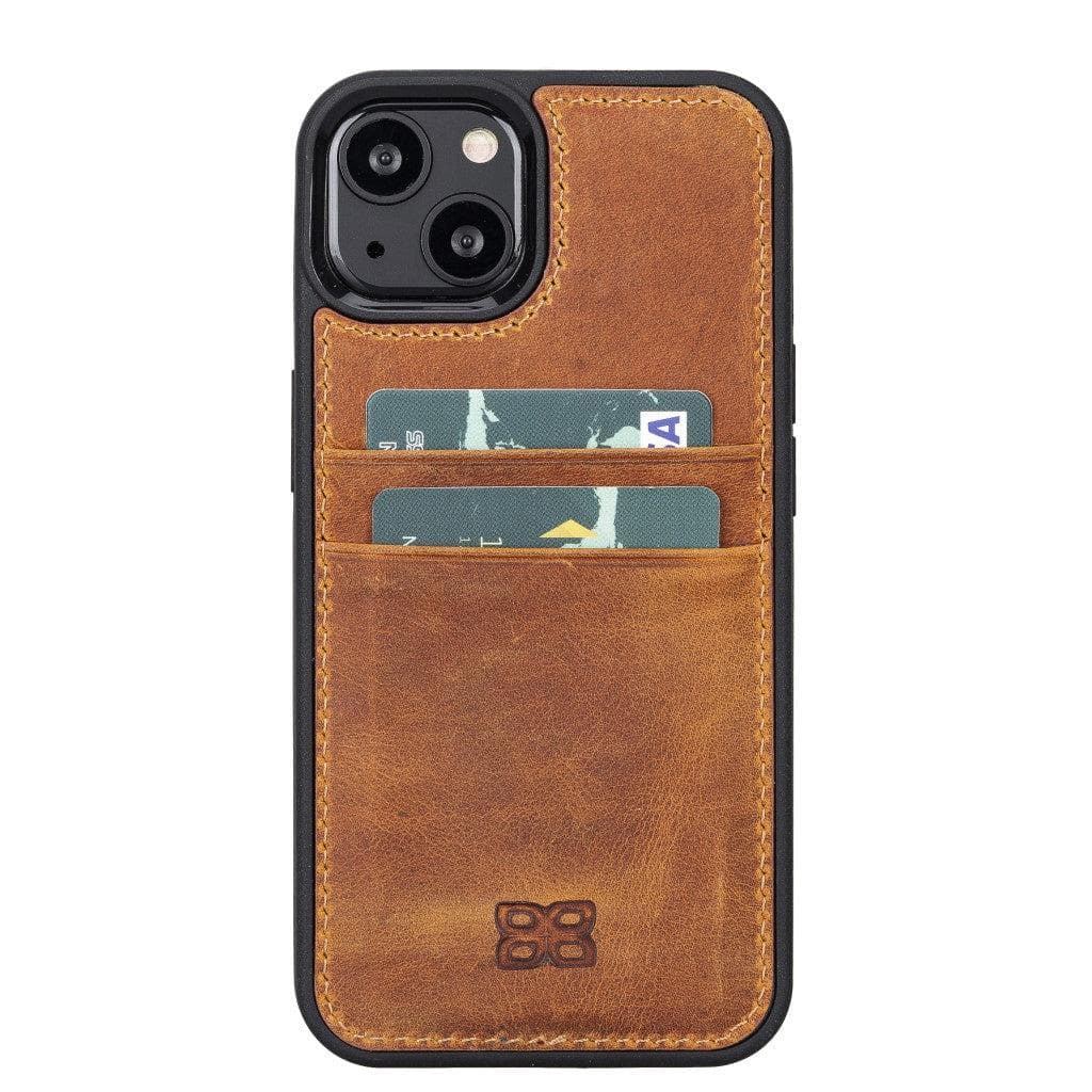 Bayelon Flex Cover Leather iPhone 13 Pro Max Case with Card Holder