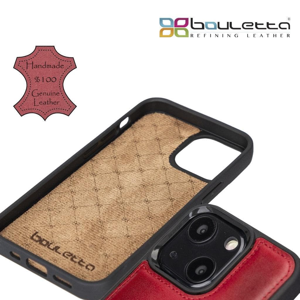 Bayelon Flex Cover Leather iPhone 13 Pro Max Case with Card Holder