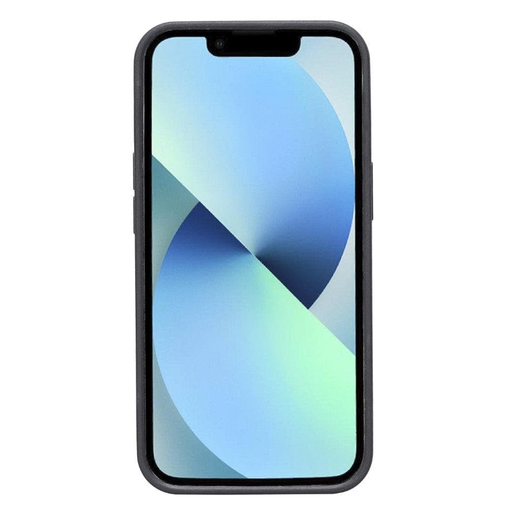 Bayelon Flex Cover Leather iPhone 13 Mini Case with Card Holder