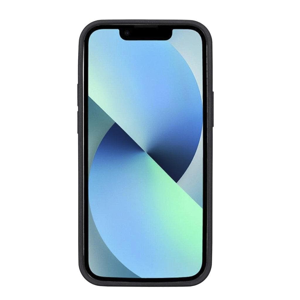 Bayelon Flex Cover Leather iPhone 13 Pro Max Case with Card Holder