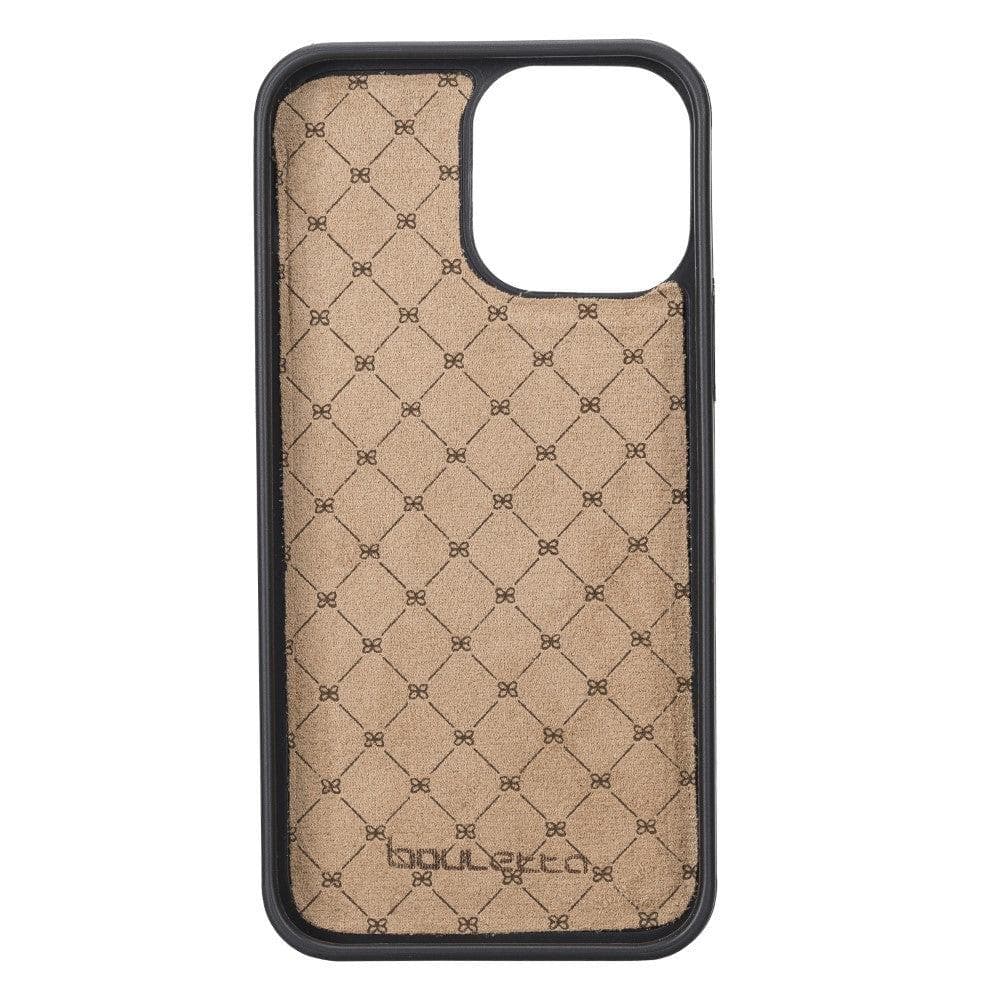 Bayelon Flex Cover Leather iPhone 13 Pro Max Case with Card Holder