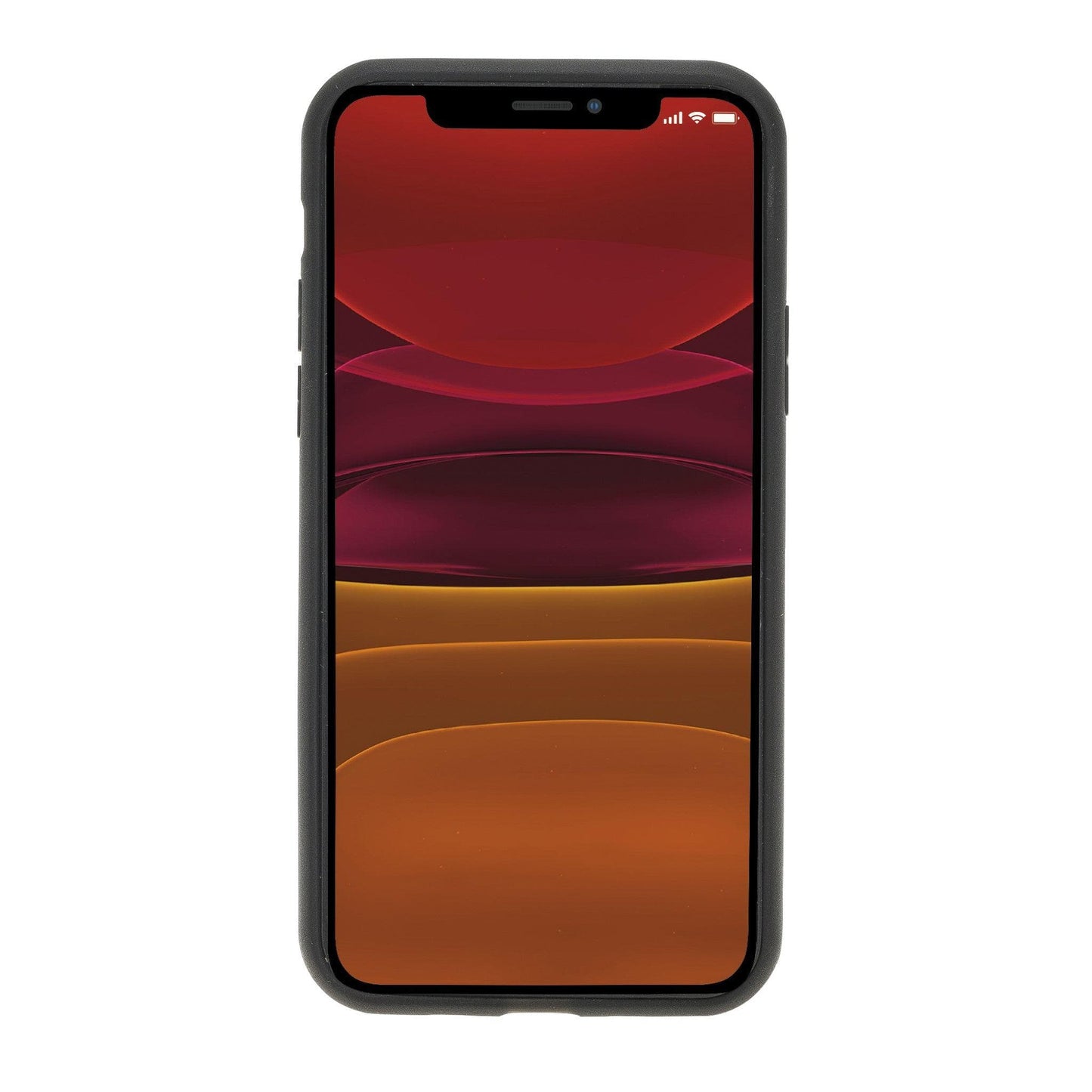 Bayelon Flex Cover Leather iPhone 11 Pro Max Case with Card Holder & Hand Strap