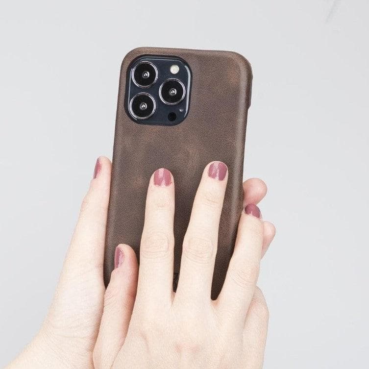 Bayelon F360 Genuine Leather iPhone 12 Mini Case - Luxurious Protection