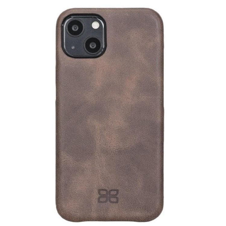 Bayelon F360 Genuine Leather iPhone 12 Mini Case - Luxurious Protection Brown