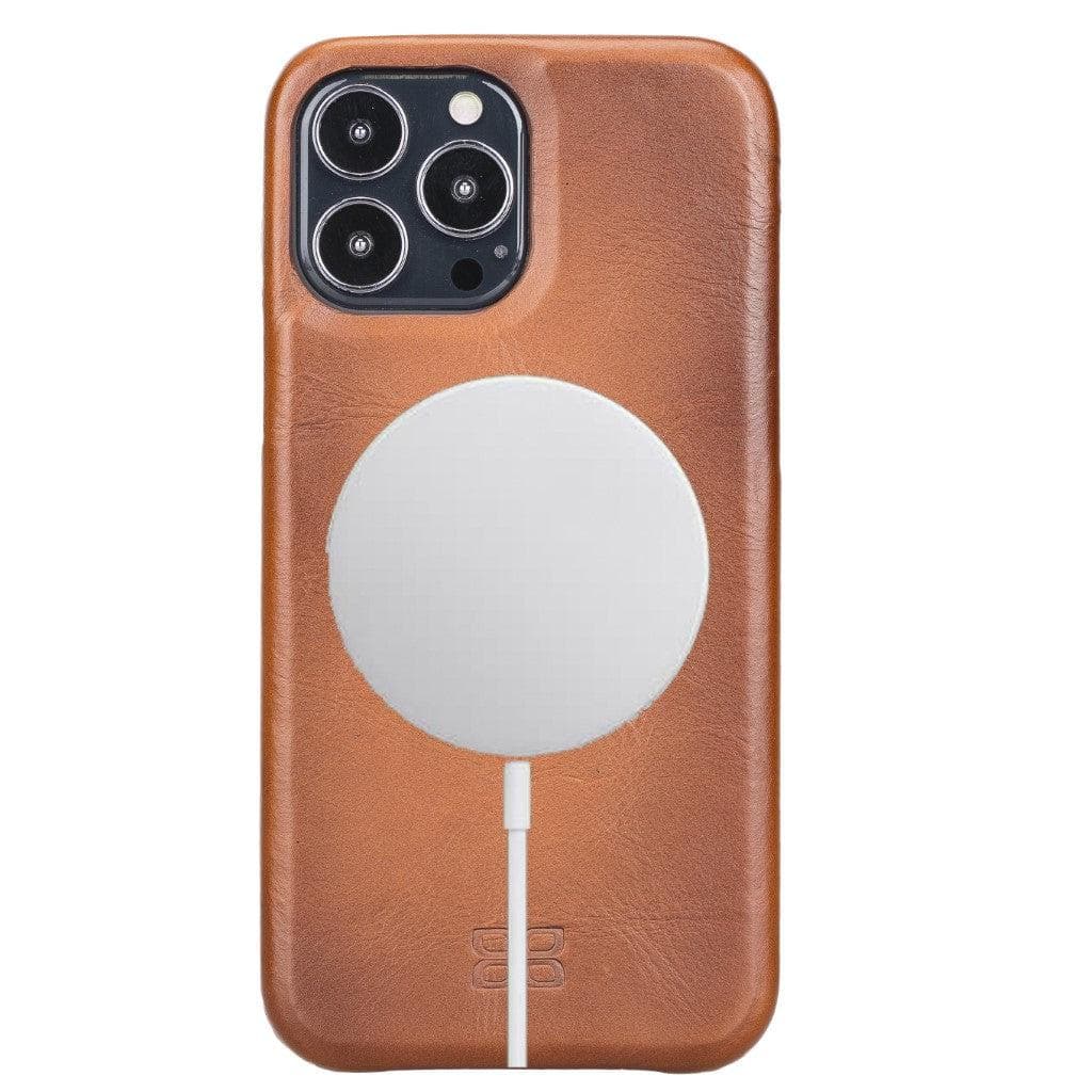 Bayelon F360 Genuine Leather Case for iPhone 13 Pro Max