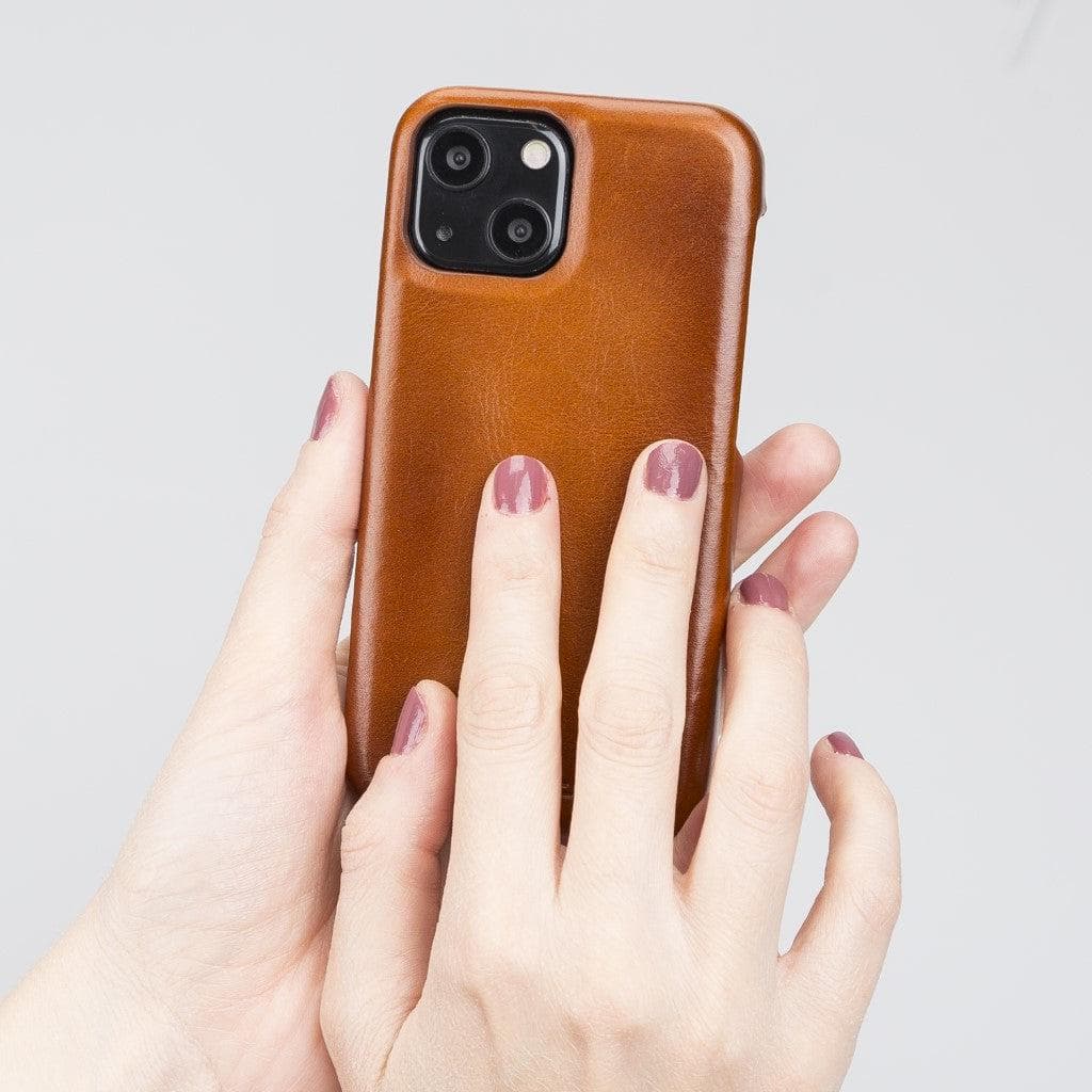 Bayelon F360 Genuine Leather Case for iPhone 13 Pro Max