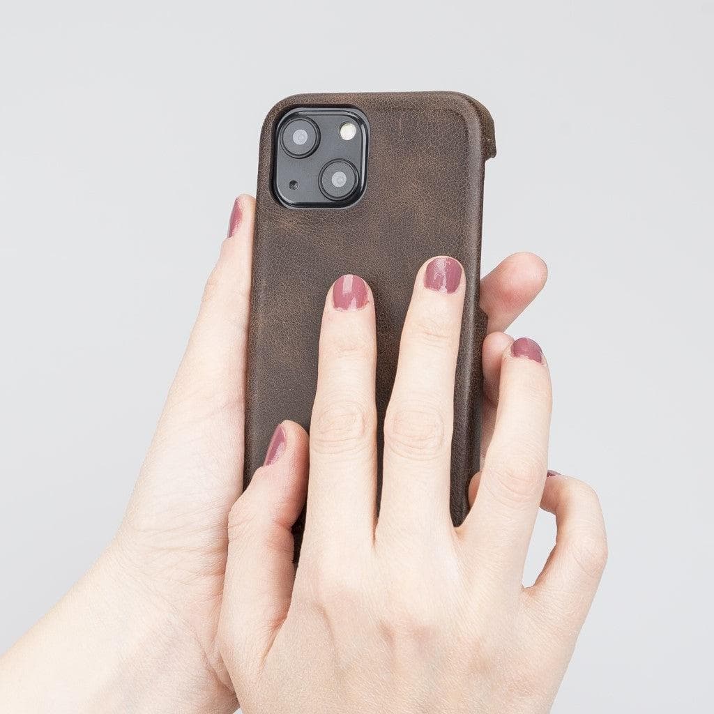 Bayelon F360 Genuine Leather Case for iPhone 13 Pro Max